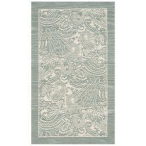 Nourison  Elegant Paisley Cotton 27 X 45 Accent Rug